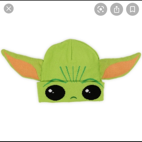 Disney Accessories - NWT Disney Baby Yoda Beanie